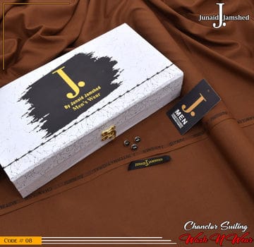 J. Premium Wash N Wear With Luxury Box & Bag ( Coco Brown )