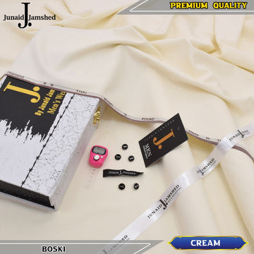 J. Premium 6 Pound Bosky With Luxury Box & Bag ( Cream )
