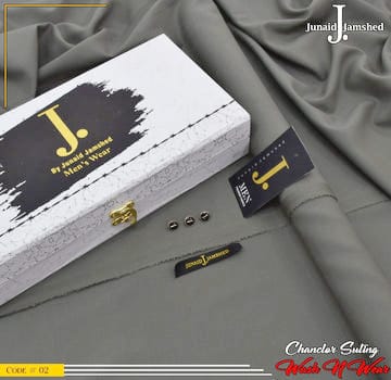 J. Elite Class 4 Season Wash N Wear With Luxury Box & Bag ( Royal Grey )